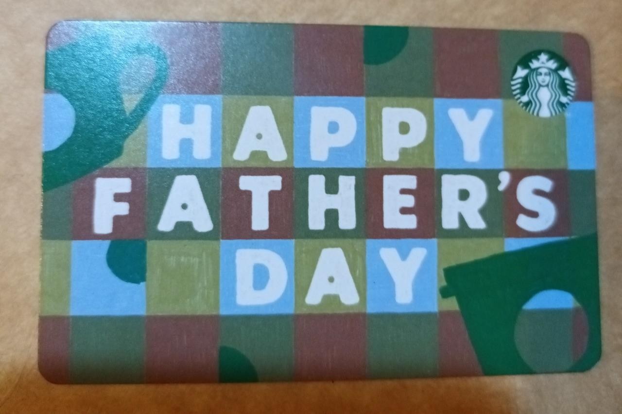 2026 Starbucks Fathers Day PHILIPPINES card no load pin intact