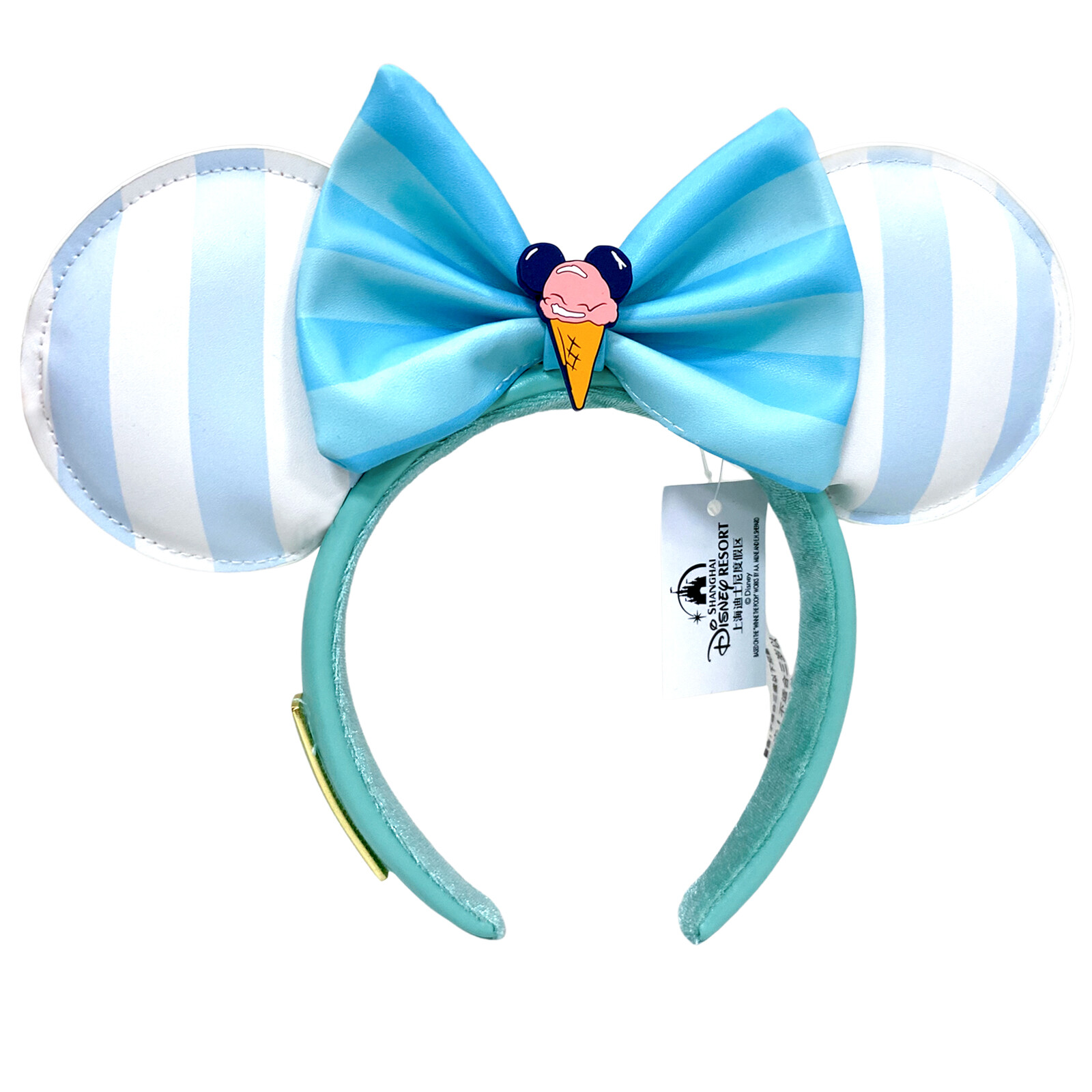 Disney Parks Loungefly Beach Club Resort Mickey Mouse Ears 2024 Headband