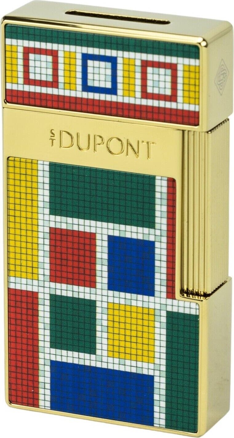 S.T. Dupont Mosaic Casablanca, Biggy (Big D) Lighter 025022 / 25022 New In Box