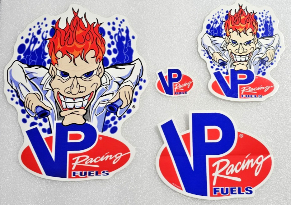 VP Racing Fuels IMSA NHRA Official Stickers Variety Pack