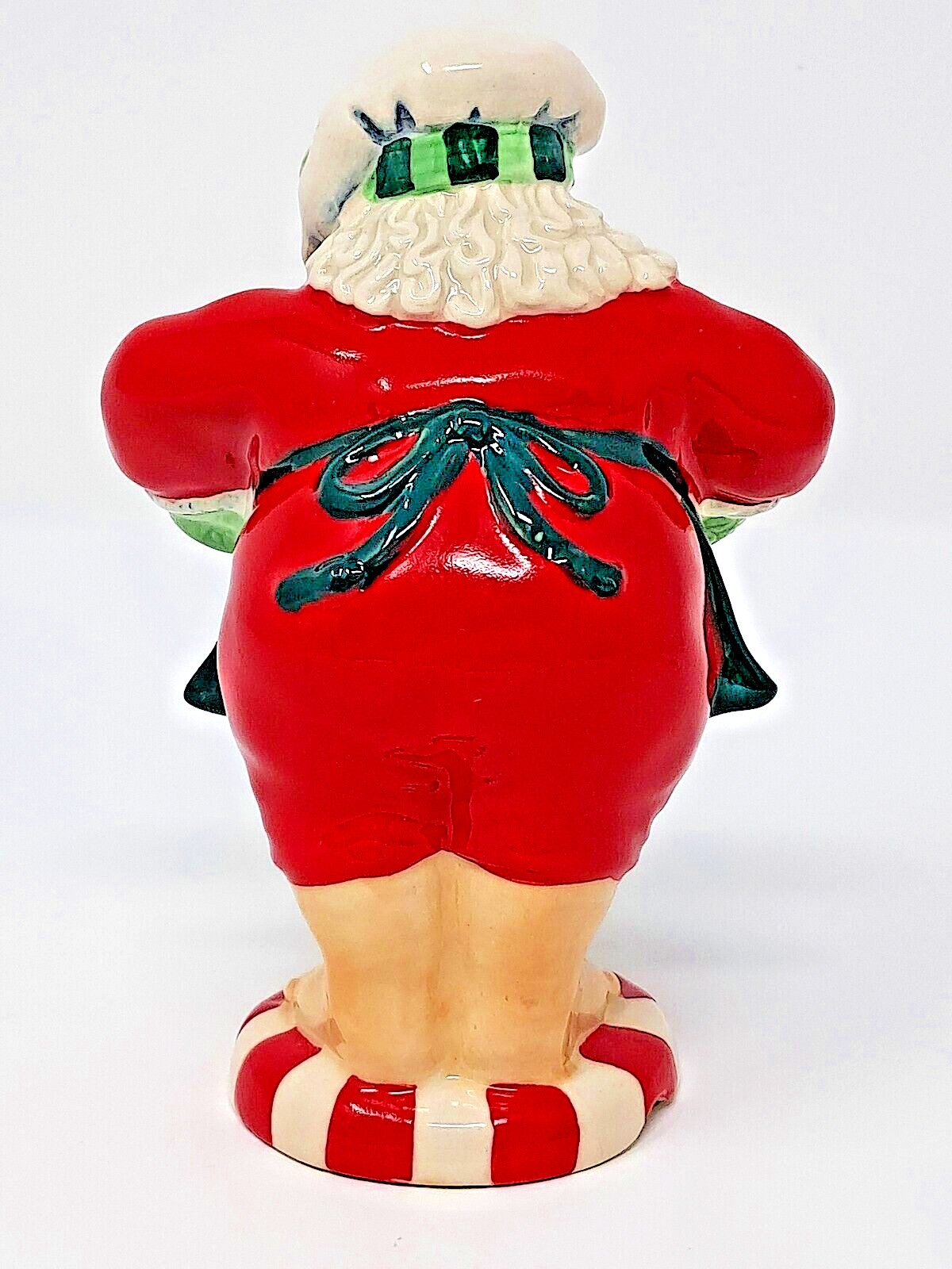 Fitz and Floyd Classics Santa’s Kitchen Pie Vent 4.75″ t handcrafted Santa Claus