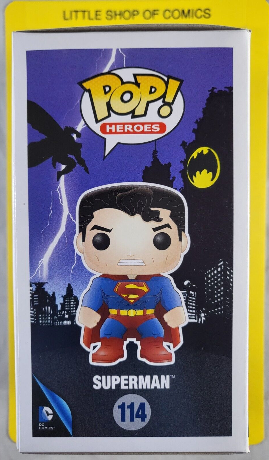 Funko Pop! Batman Dark Knight Returns Superman #114 PX Vinyl Figure See Photos