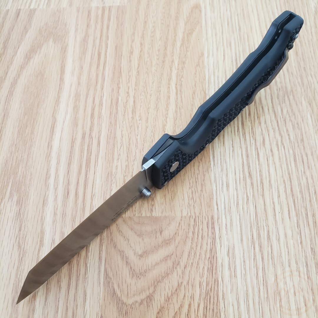 Cold Steel Large Voyager Folding Knife 4″ AUS-10A Steel Blade Griv-Ex Handle