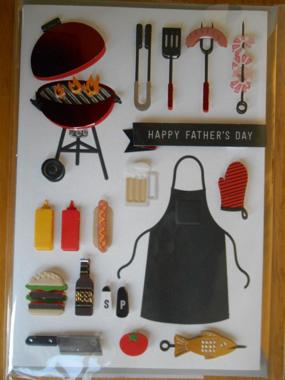 Hallmark Signature Father’s Day Greeting Card ~ Barbeque Theme