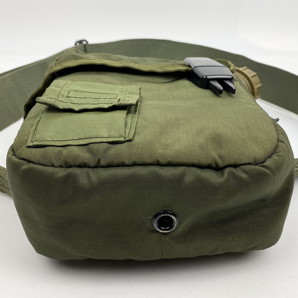 Genuine U.S. Military Issue 2-Quart Canteen & Insulated Cover Set w Sling Good