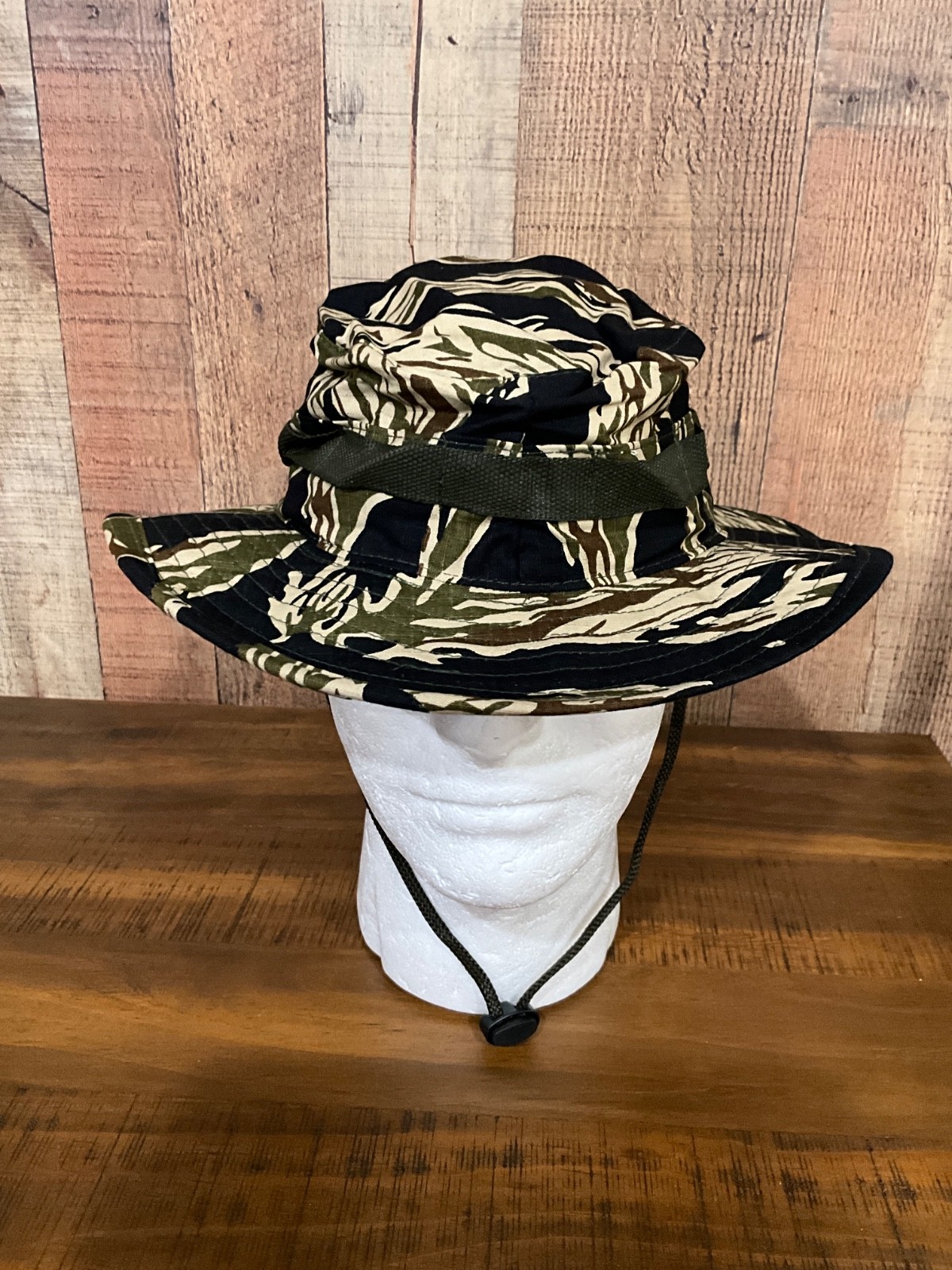 Tiger Stripe Golden Boonie Bucket Sun Hat Med Philippines Individually Crafted