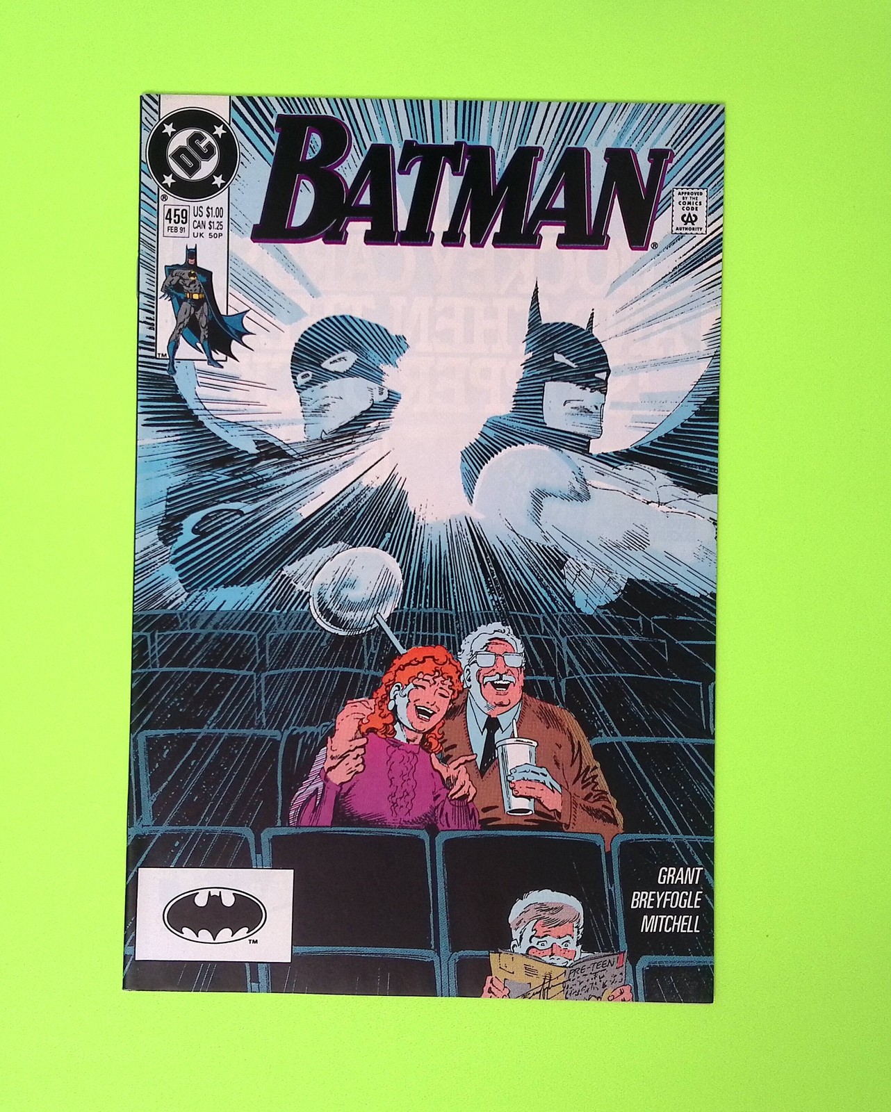 Batman #459 Vol. 1 1991 DC Comics High Grade Comic Book X233-67