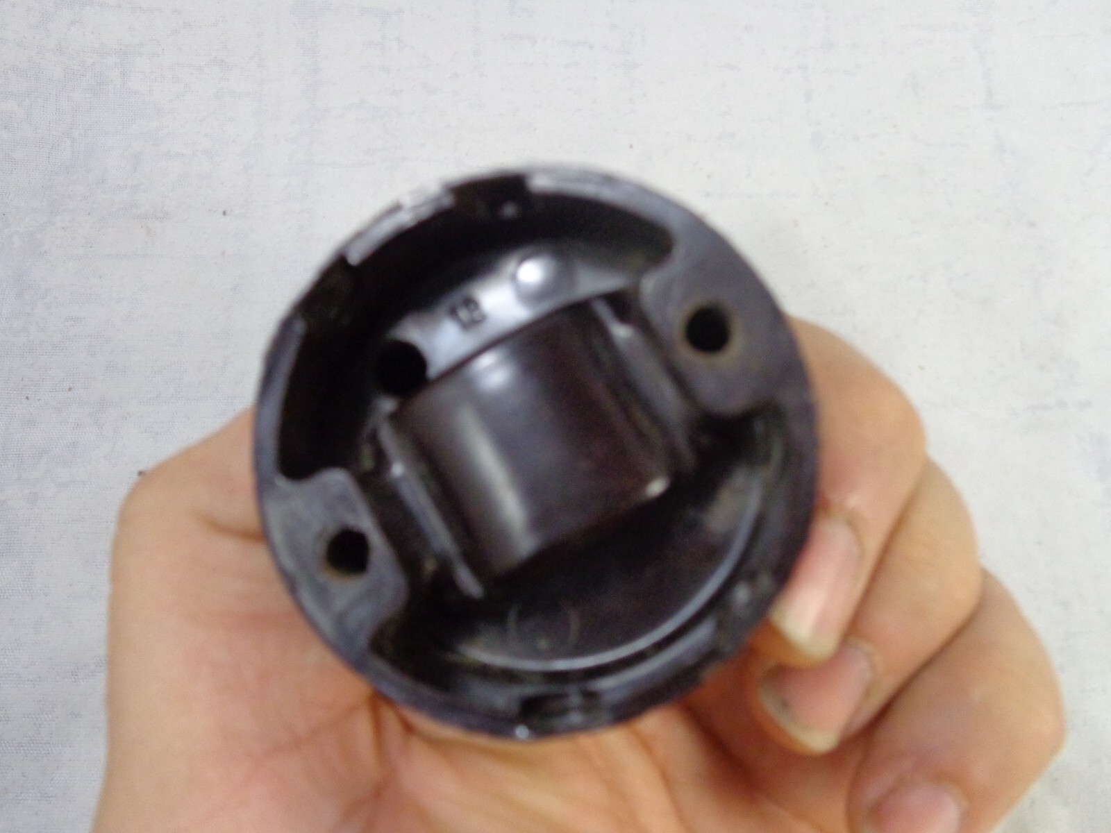 Monowatt Toggle Switch UL Bakelite Brown Round Wall Surface Mount Vintage