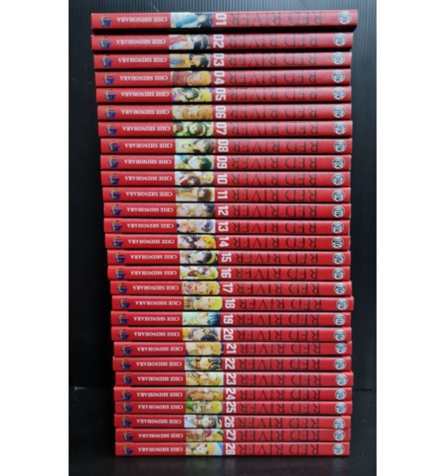 New English Manga Red River Chie Shinohara Volume 1-28(END) Loose Set Comic Book