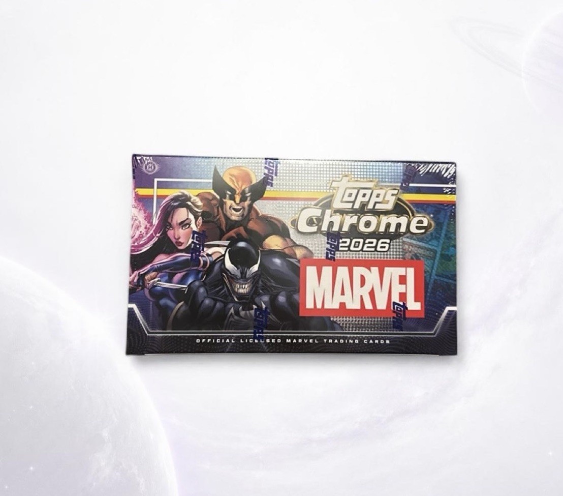 2026 Topps Chrome Marvel Comics Hobby Box Factory Sealed IN HAND
