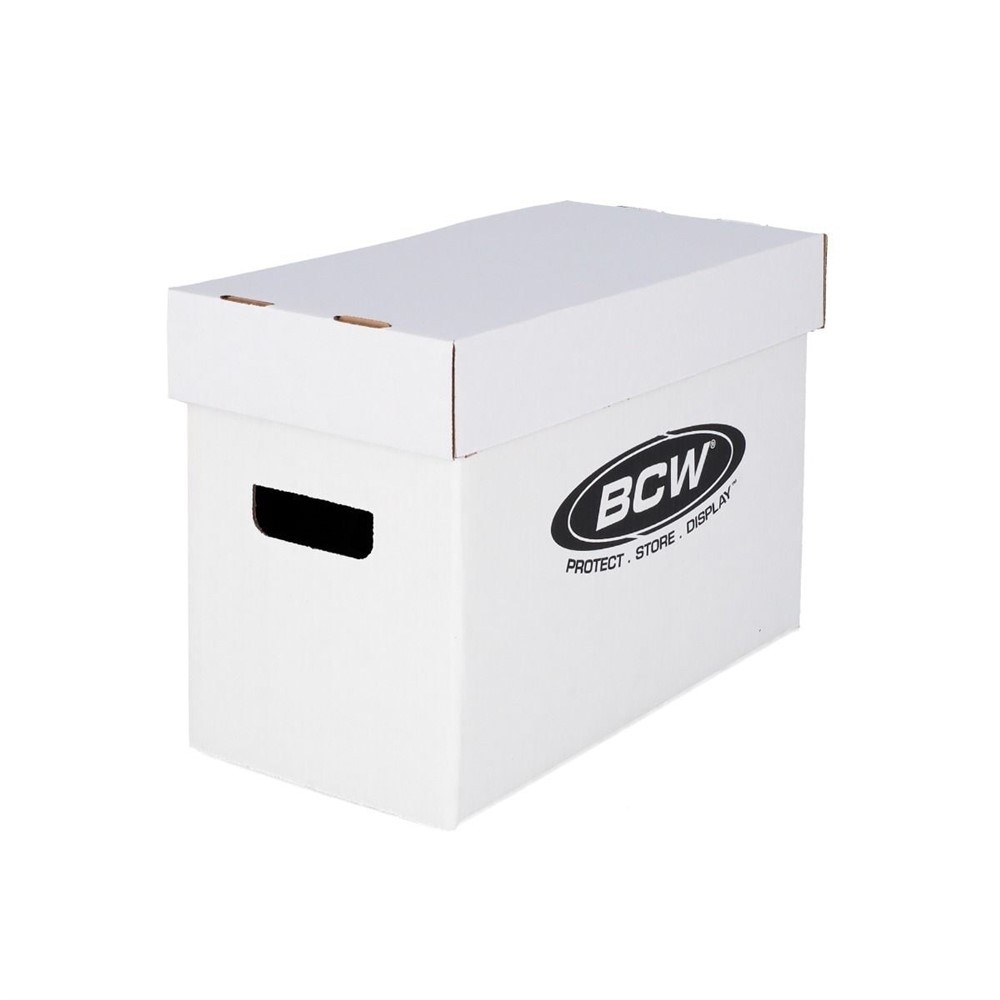 Bundle /10 BCW Short Cardboard Comic Book Storage Boxes box holds 150-175 comics