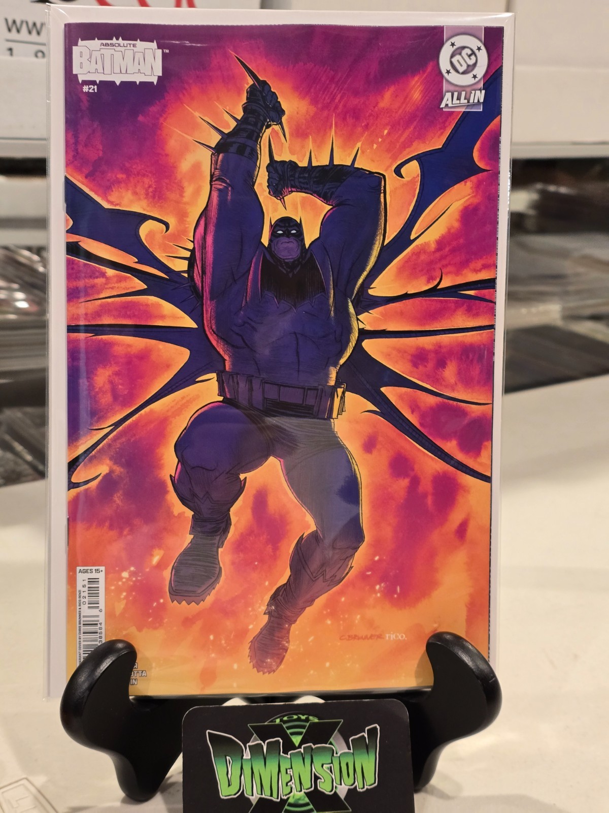 ABSOLUTE BATMAN #21 1:25 INCENTIVE CHRIS BRUNNER NM 1ST PRINT 2026 DC