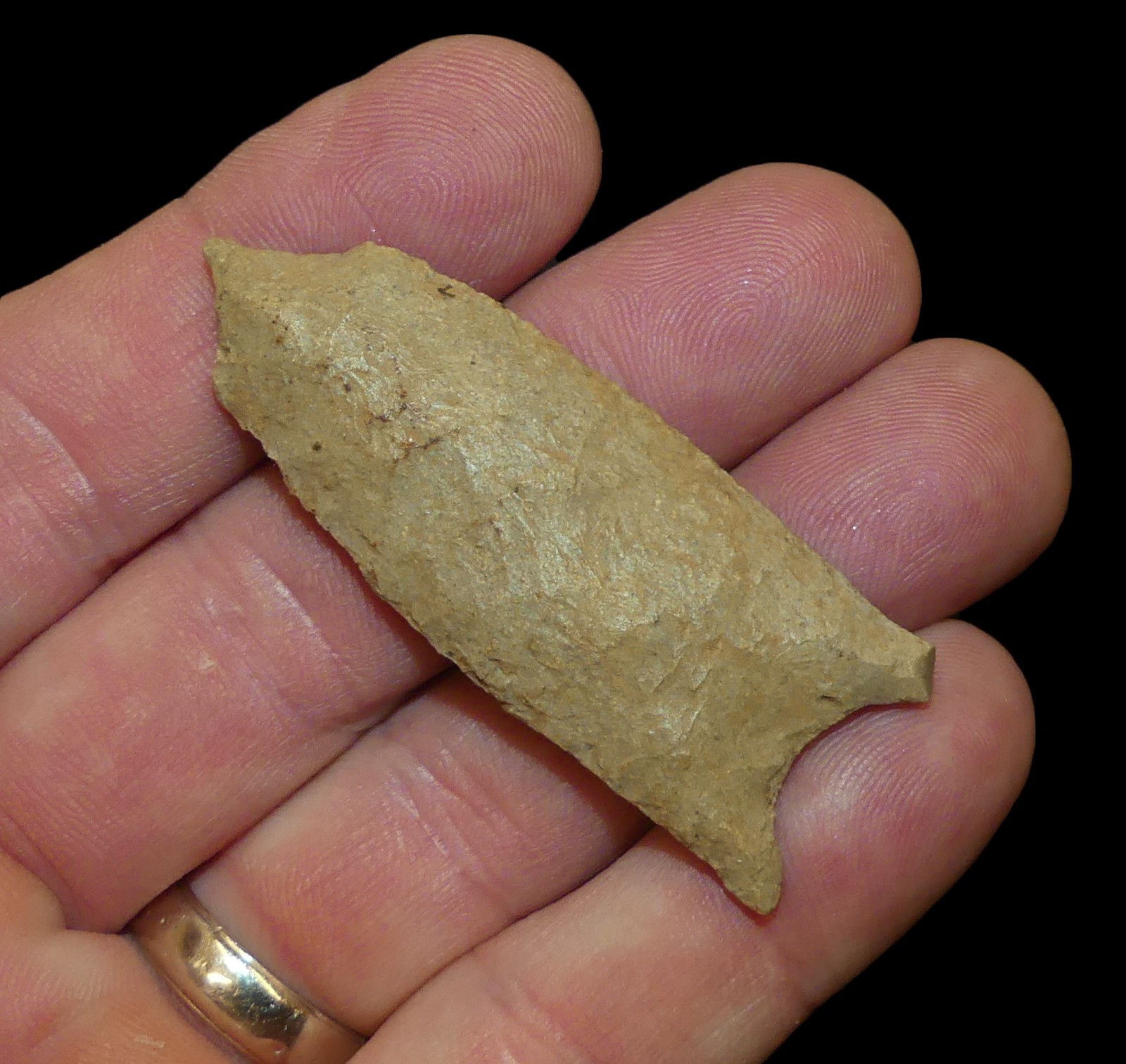 PALEO LANCEOLATE SOUTHEAST MISSOURI INDIAN ARROWHEAD ARTIFACT COLLECTIBLE RELIC