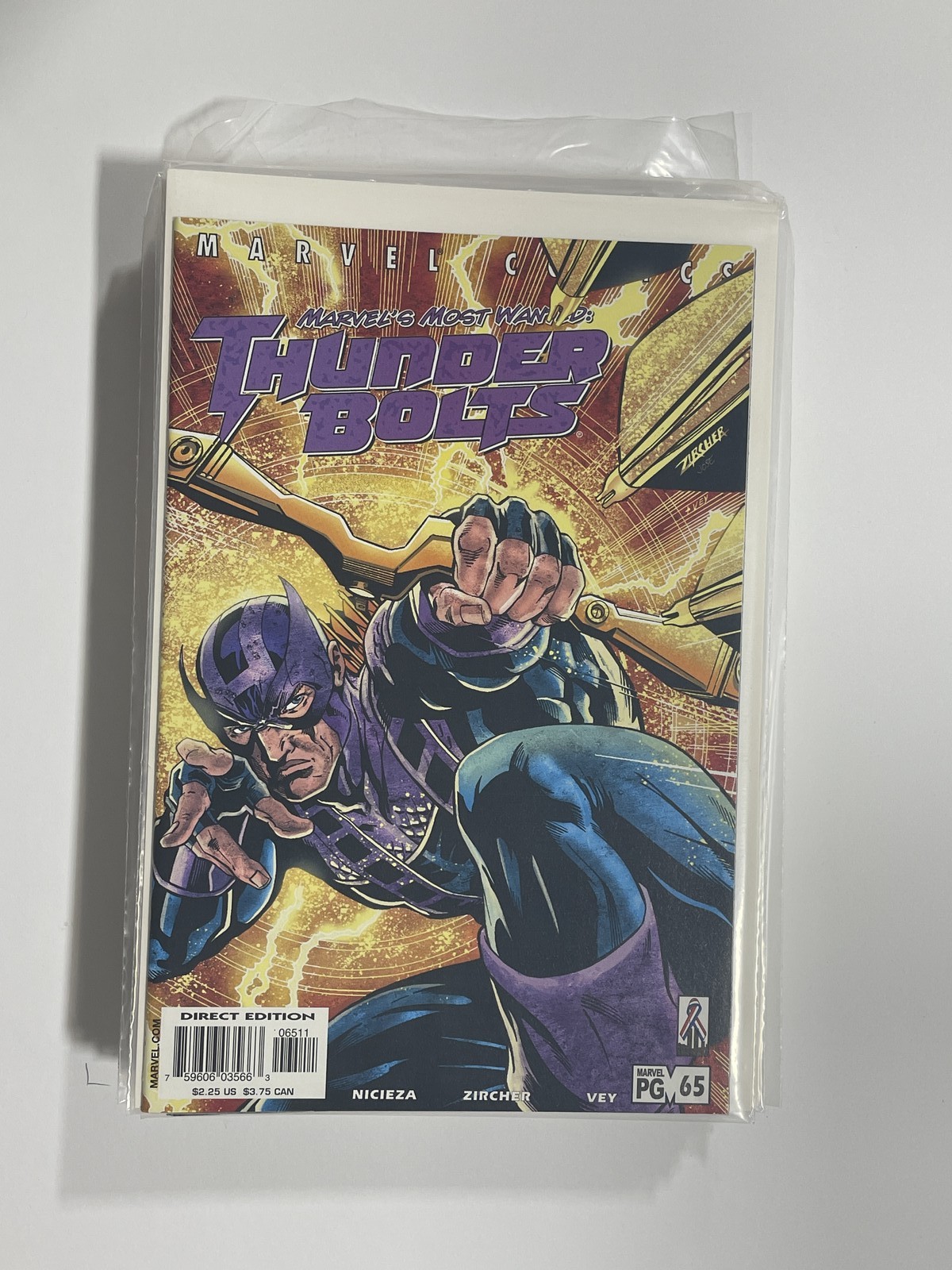 Thunderbolts #65 (2002) Thunderbolts Mint