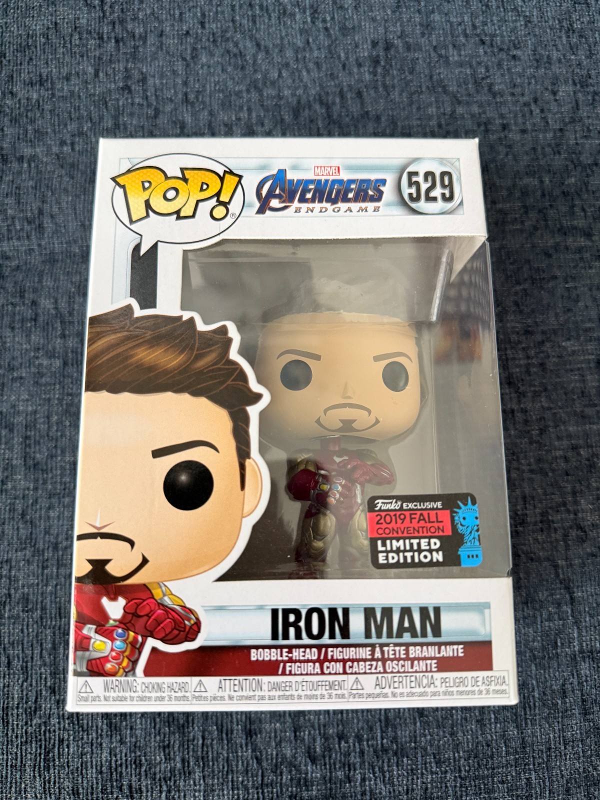 Funko Pop – #529 Iron Man 2019 NYCC Shared – New