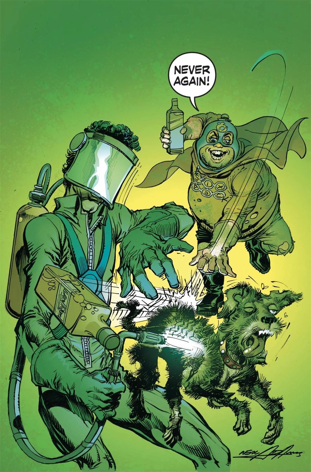Six Pack & Dog Welder Hard Travelin Heroez #1 (Var Ed) DC Comics Comic Book