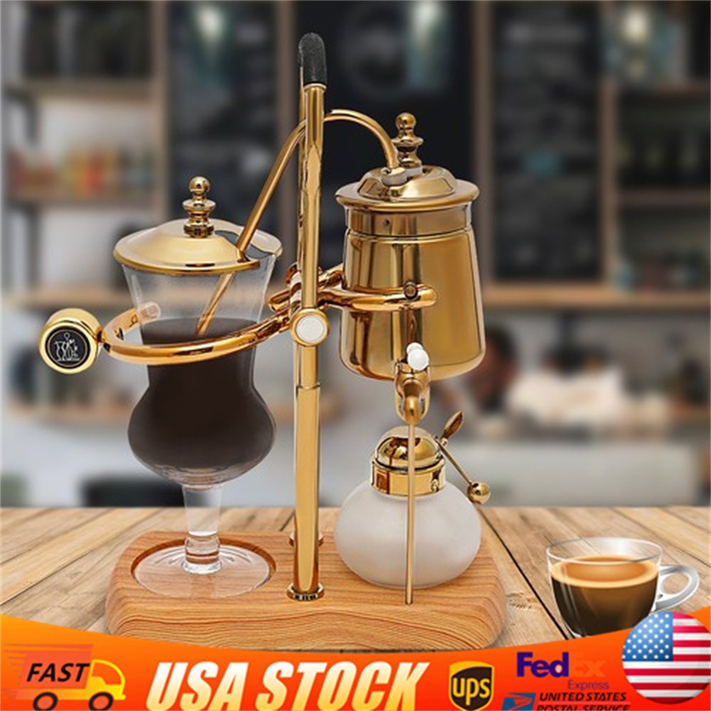 Nispira Belgian Belgium Luxury Royal Family Balance Syphon Siphon Coffee Maker
