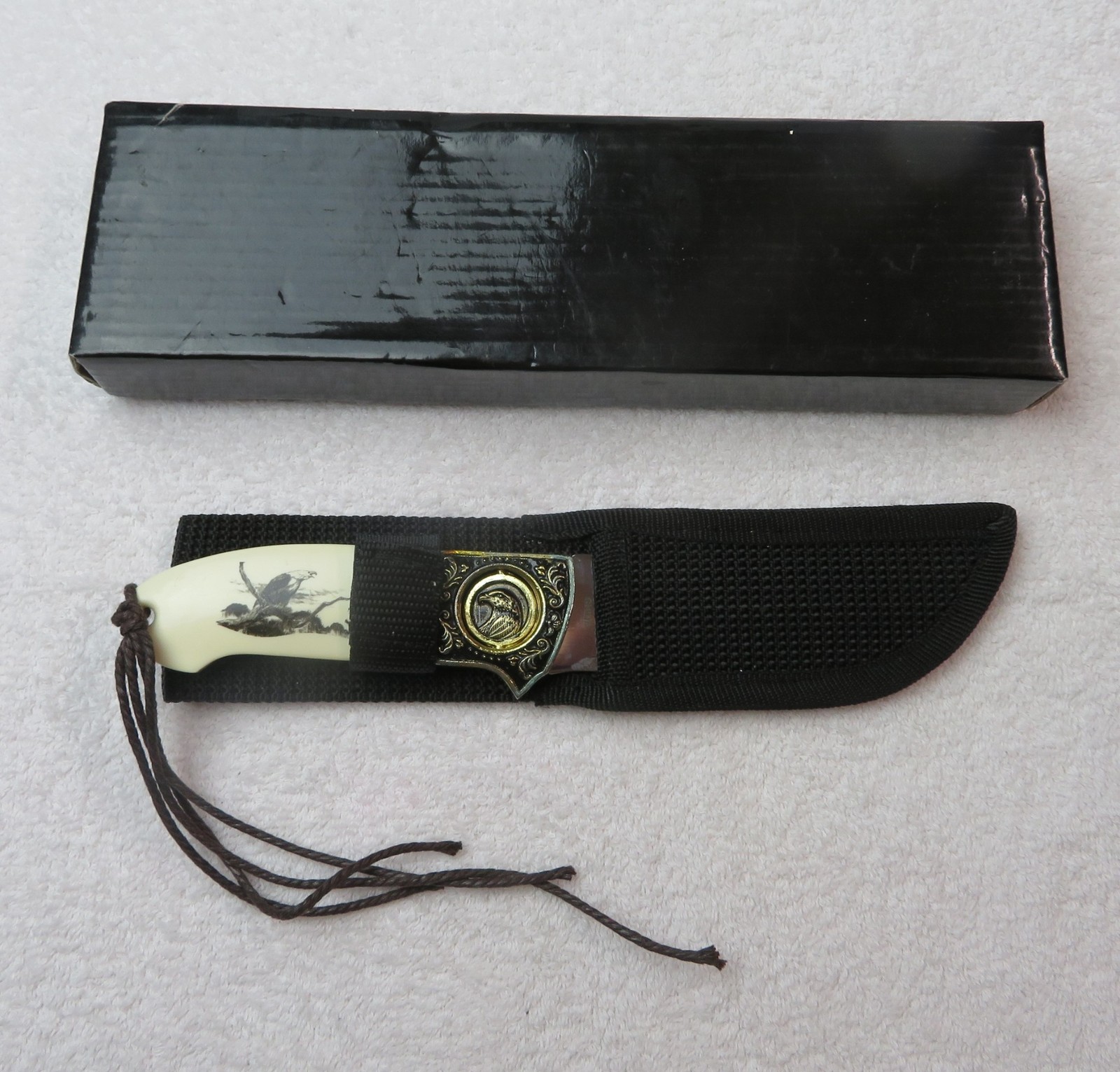 BladesUSA HK-002E Wildlife Knife Collectible 8-Inch Eagle Design