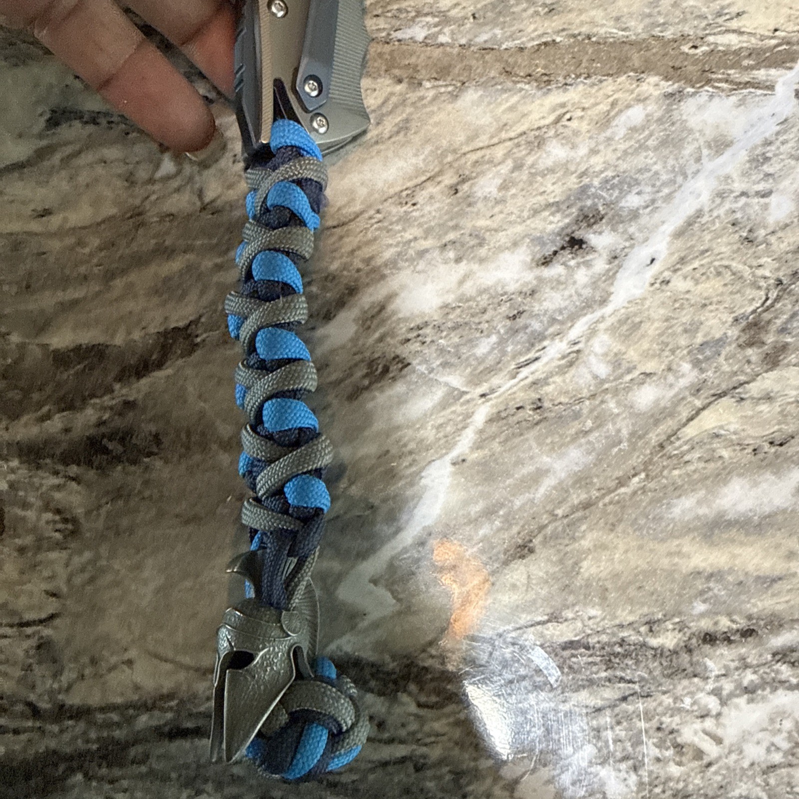 BESTECH TERCEL S35VN Blade, Titanium Handle Beadplast/stonewash finish