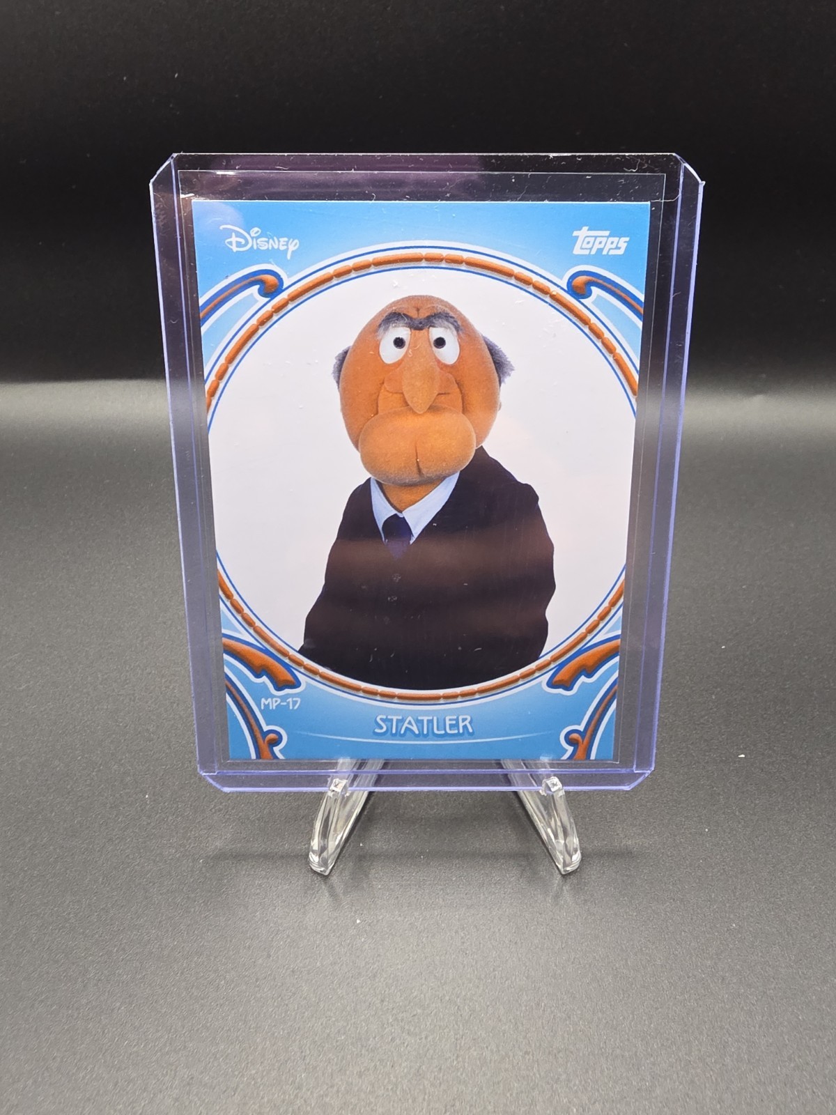 2026 Disney Neon Statler Muppet Card