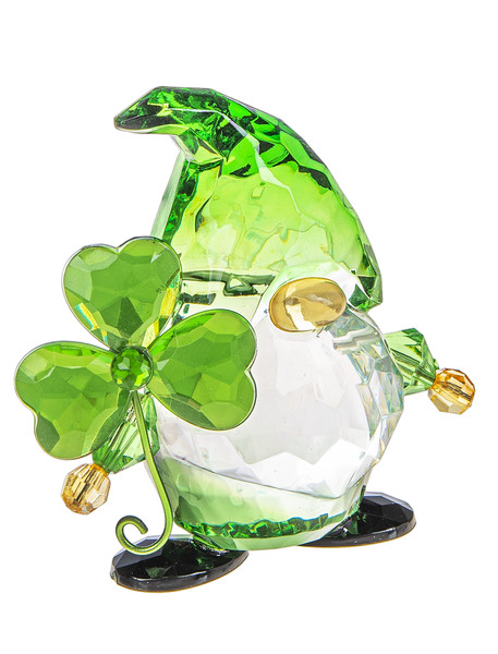 Ganz Crystal Expressions Acrylic 2 1/2″ Lucky Irish Gnome.