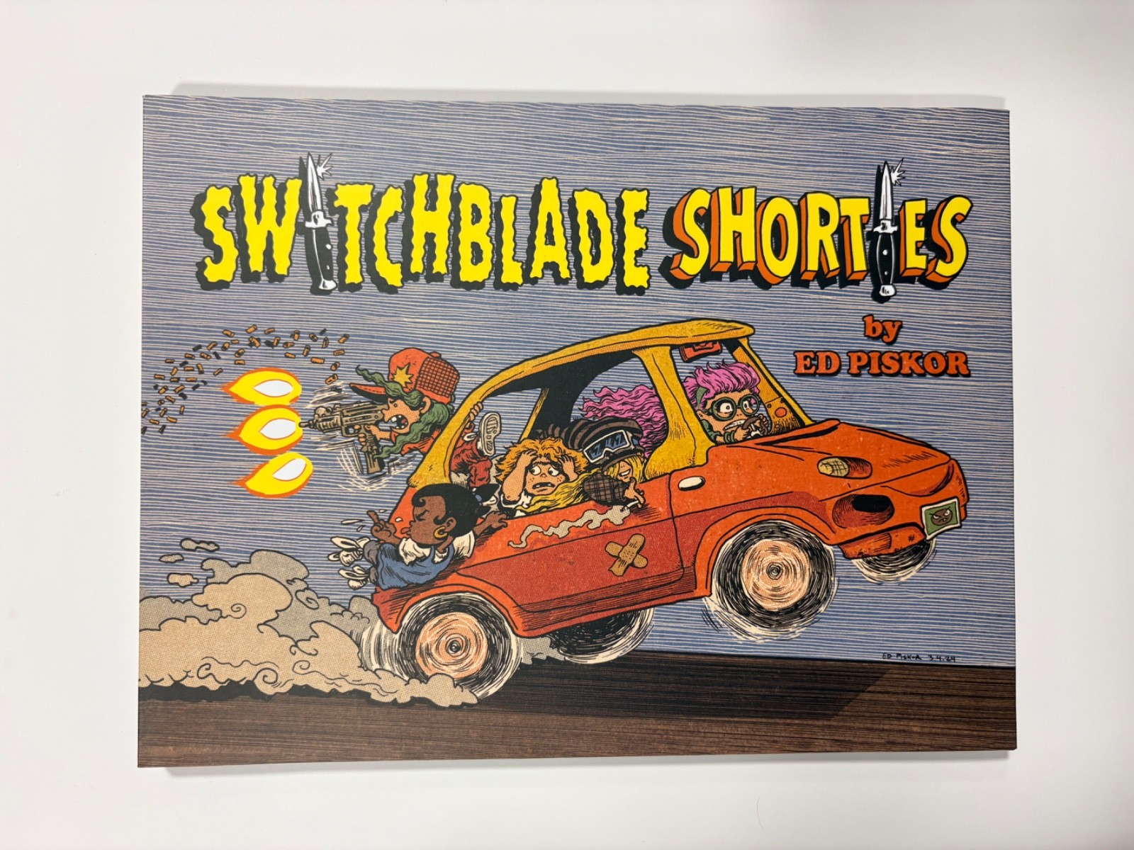 swtichblade shorties ed piskor – hardcover dust jacket – brand new – unread