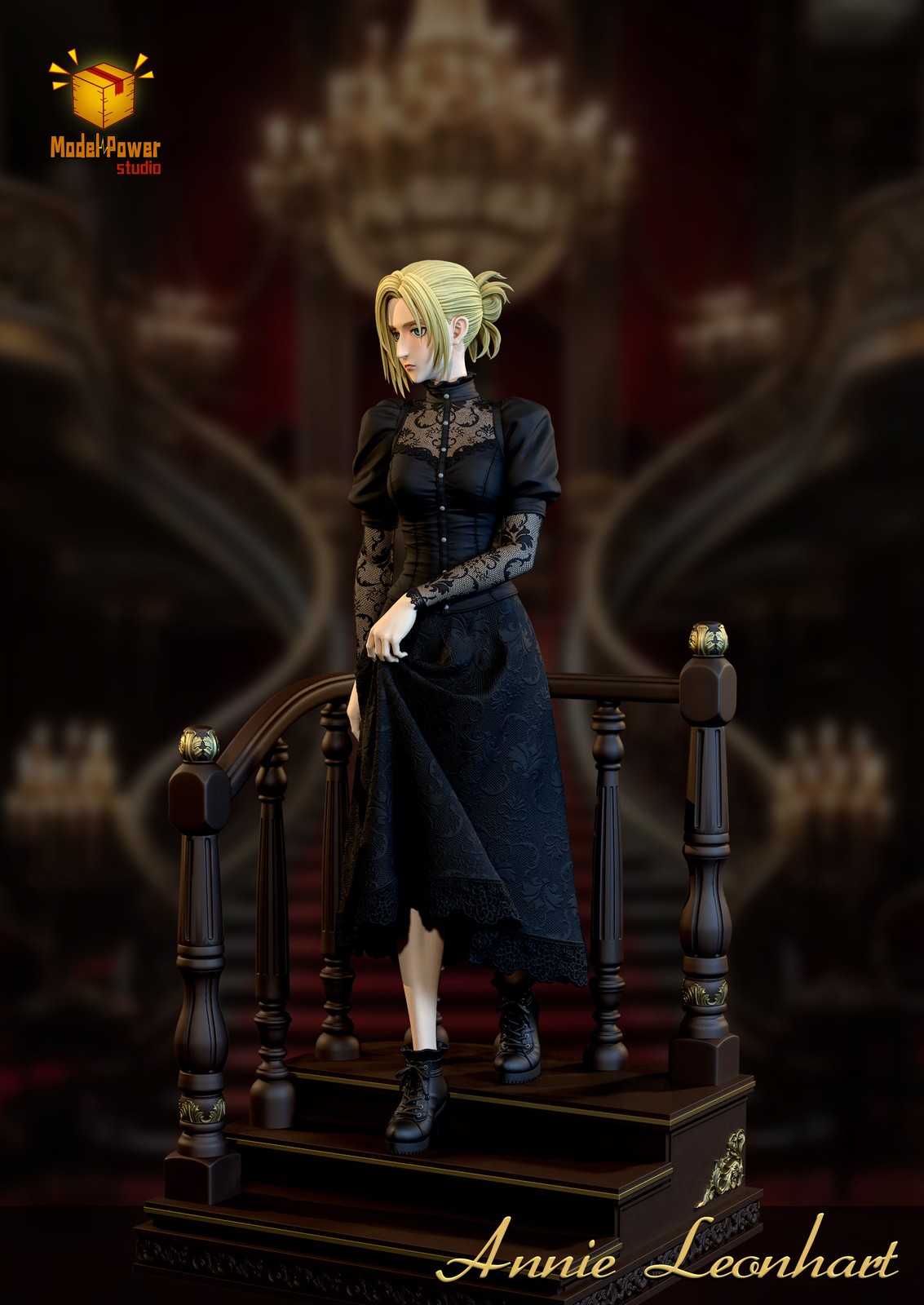Model Power Studio 1/4 Attack On Titan Annie Leonhart Model IN STOCK