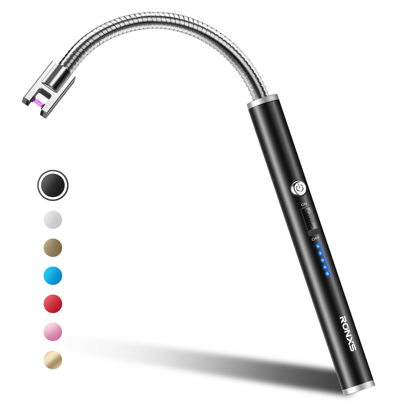 RONXS Electric Arc Lighter USB Rechargeable Windproof Plasma
