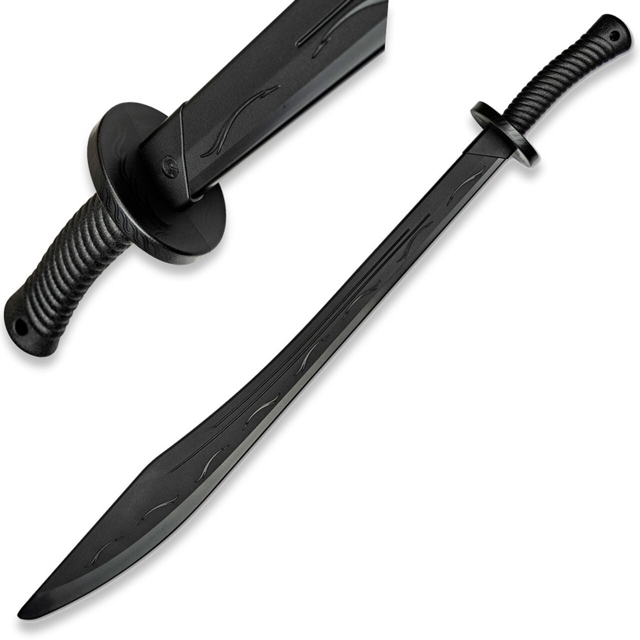MARTIAL ARTS TRAINING EQUIPMENT – POLYPROPYLENE TRAINING SWORD BLACK