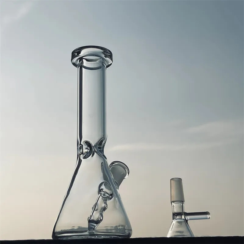 5.4″ Clear Glass Bong Smoking Hookah Built-in Filter Water Pipe Ice Cather