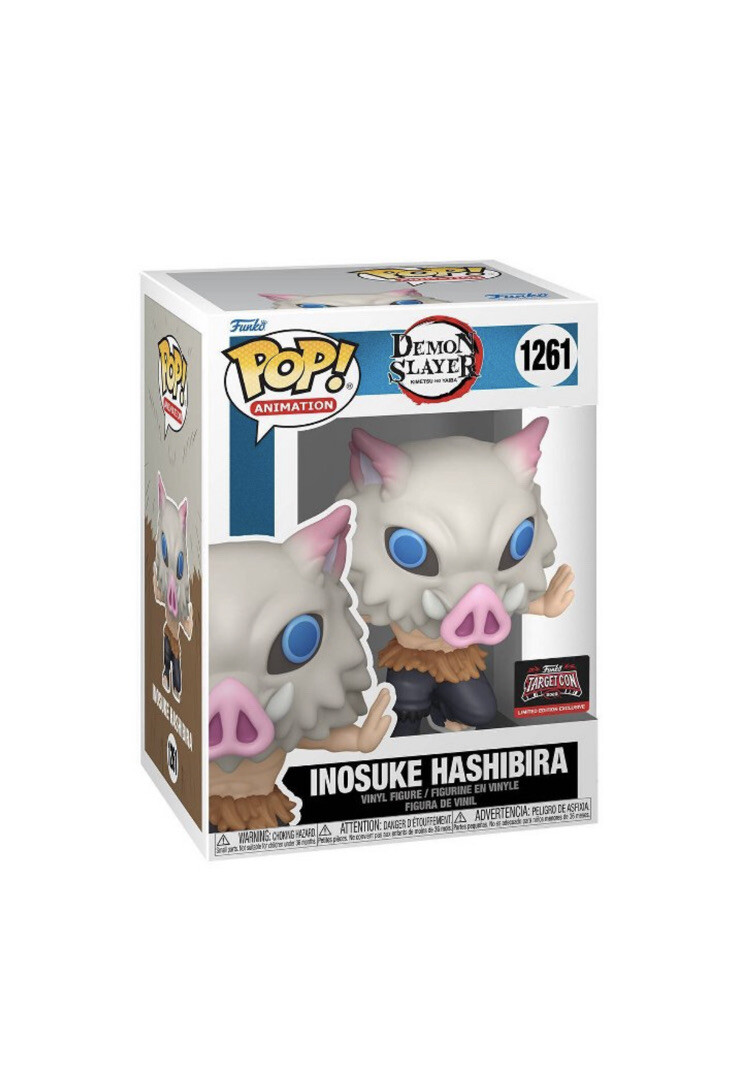 Funko Pop! Demon Slayer Inosuke Hashibira #1261 Target Con Exclusive