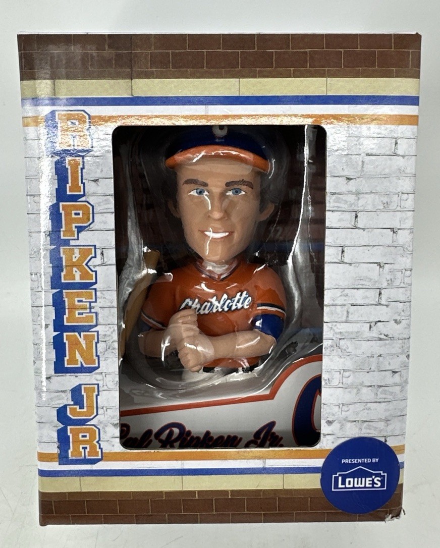 Rare 2026 Charlotte O’s Cal Ripken Jr. Bobblehead Knights Promo Only 1500 Issued
