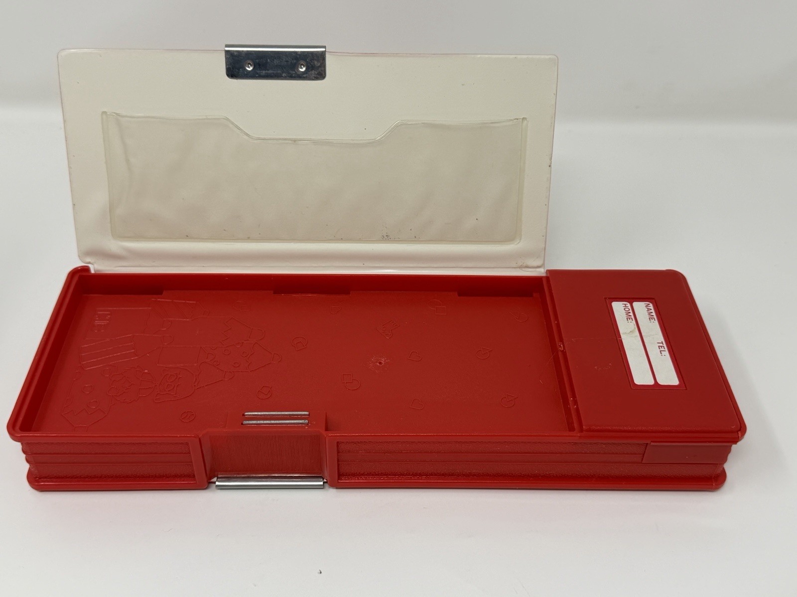 101 Dalmatians Push Button Pop-Up Pencil Case Holder Vintage Works Employee Find
