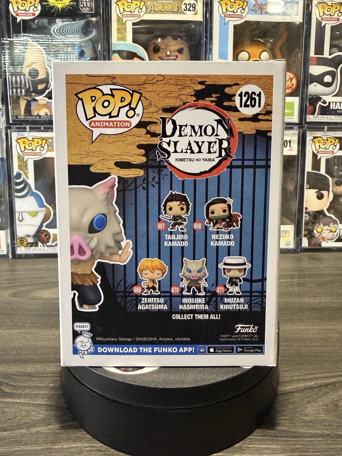 Inosuke Hashibira 7th Form Target Con Funko POP! #1261 Demon Slayer Vinyl Figure