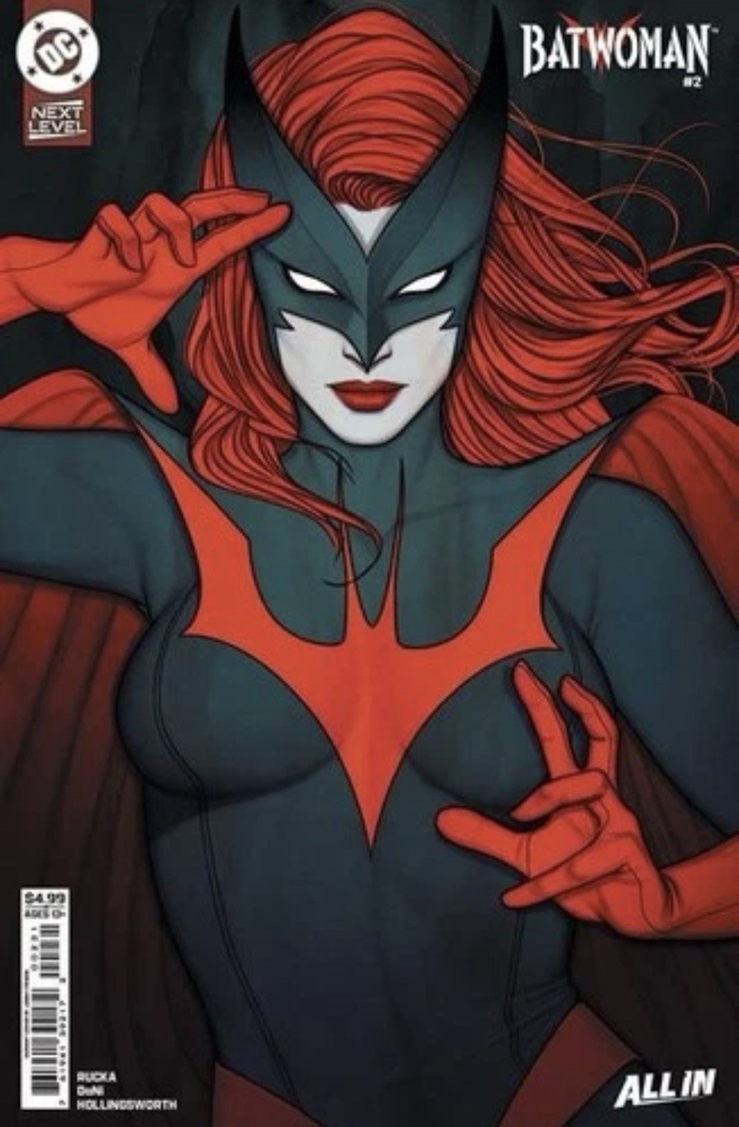 Batwoman #2 CVR C Jenny Frison Card Stock VAR 2026 DC Comics