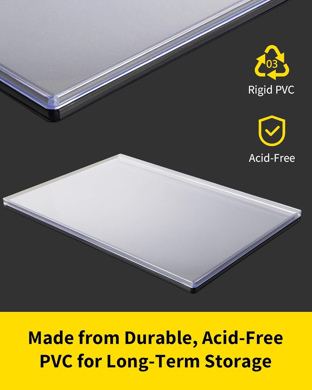 Comic Book Top Loaders – Protector Hard Case Sleeve, Toploader Holder for Silver