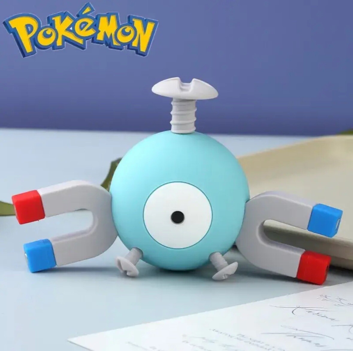 Pokemon Magnemite Fridge Magnet Figure Cosplay Costume Keys Kids 7cm Toy Kawaii