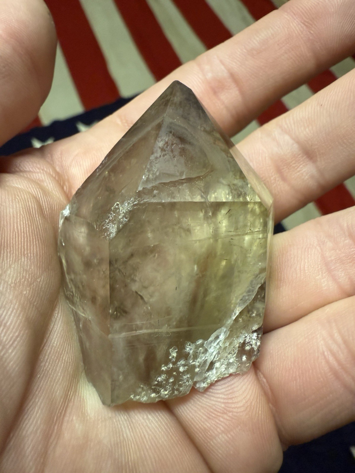 SHARP 70g Gem SCEPTER HALLELUJAH JUNCTION SMOKY CRYSTAL California Nevada