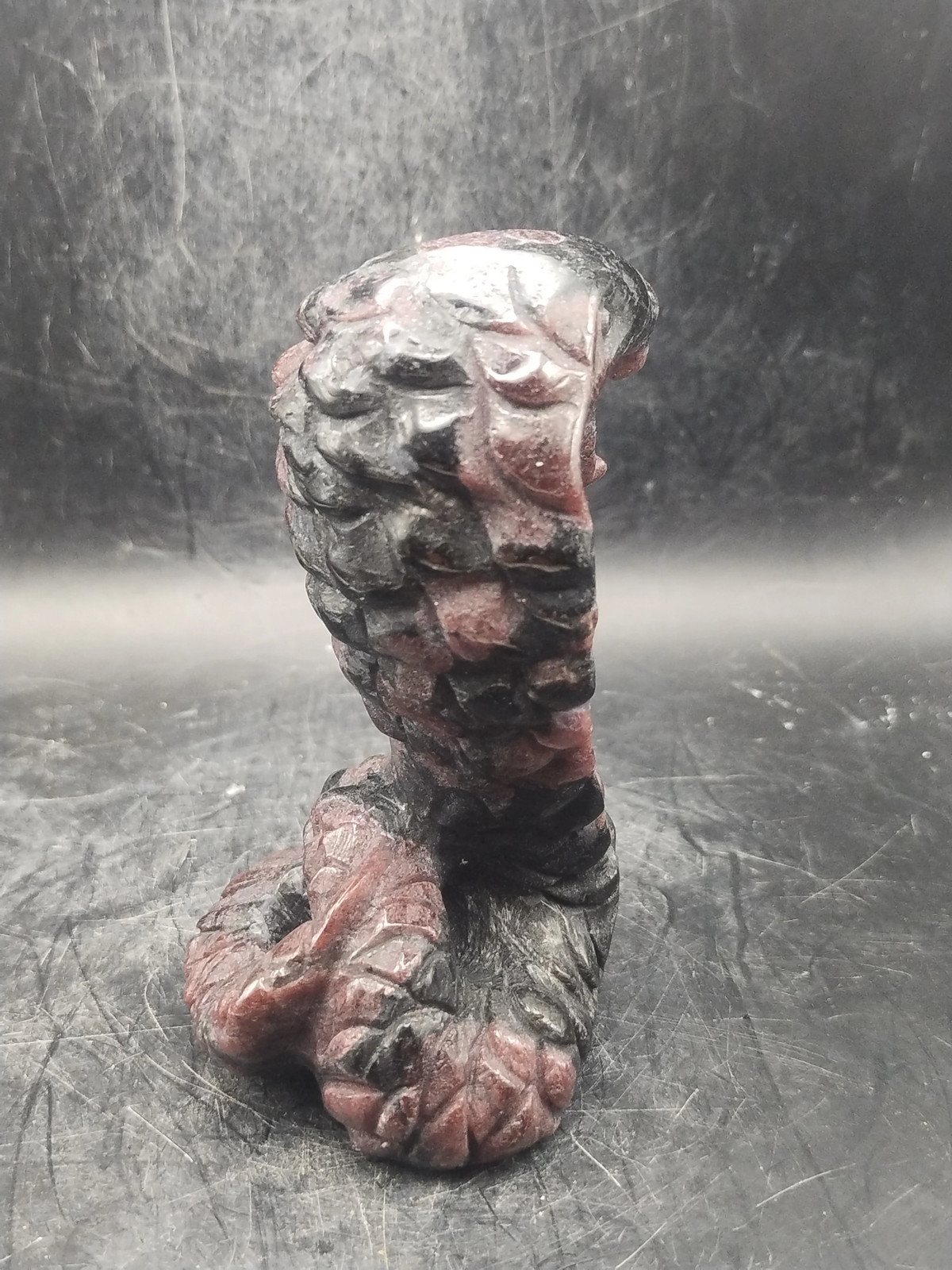 Astrophyllite garnet firework king cobra!! 10 ounces, 3.9 inches tall