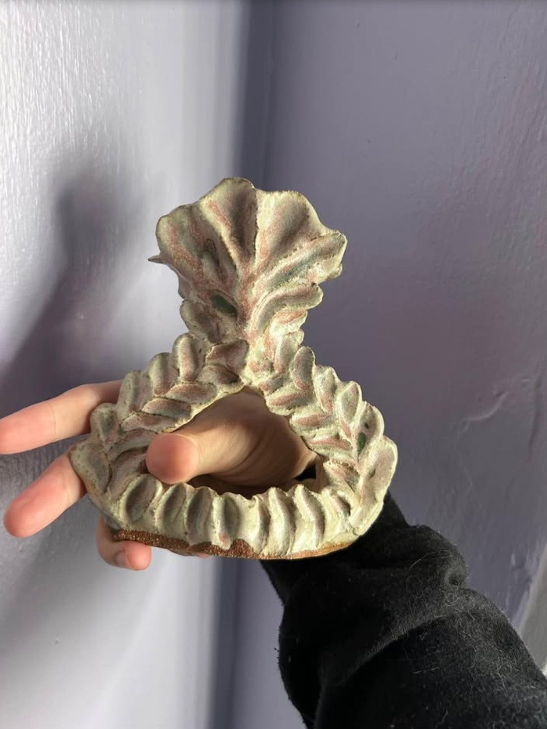 ceramic candle holder and catchall by ceramacist