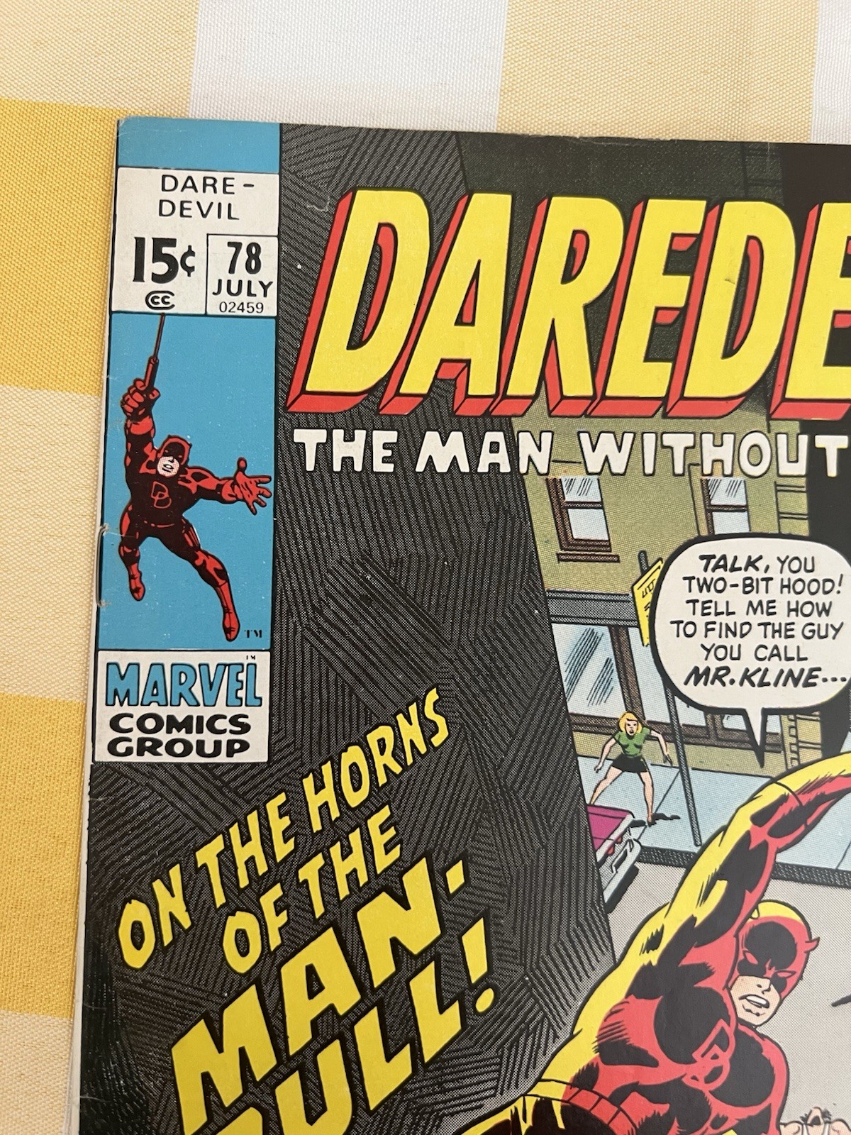 Daredevil #78 ~ FINE VERY FINE CONDITION ( 7.5-8.0)~ 1971 Marvel Comics