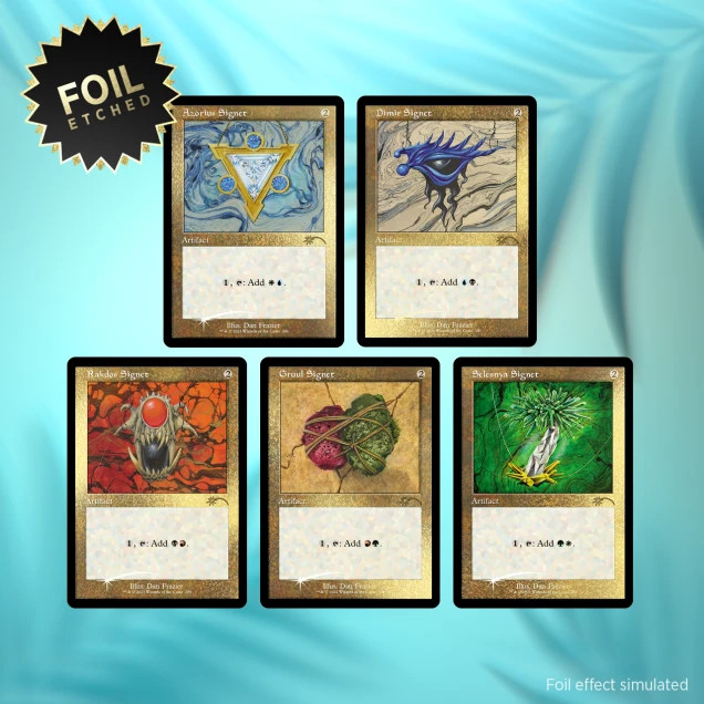 MTG Secret Lair SLD Dan Frazier Is Back Allied Signets Foil Pack Only