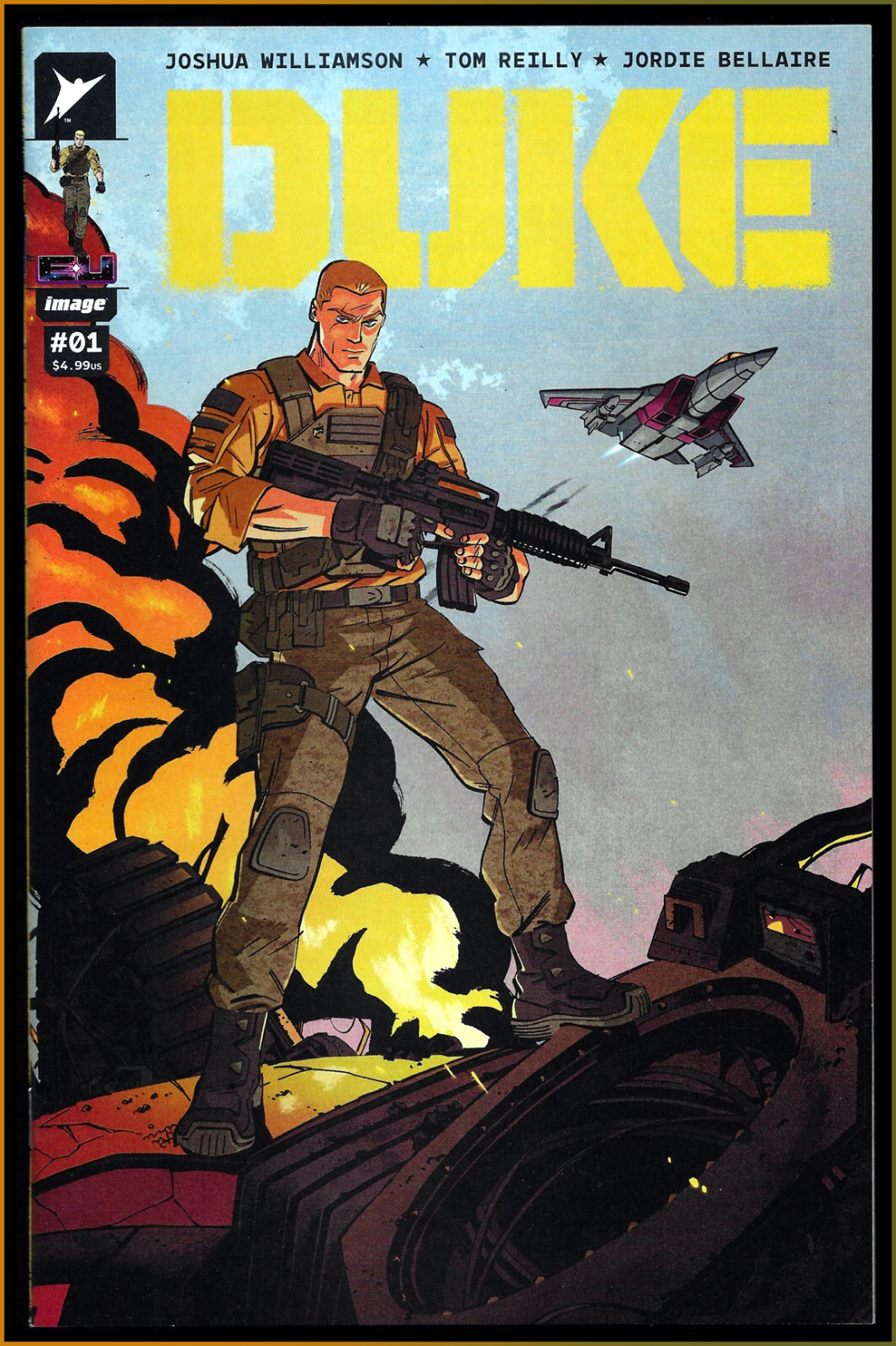 DUKE #1-A (2024) 1ST PRINT 1ST SOLO SERIES GI JOE ENERGON UNIVERSE IMAGE NM