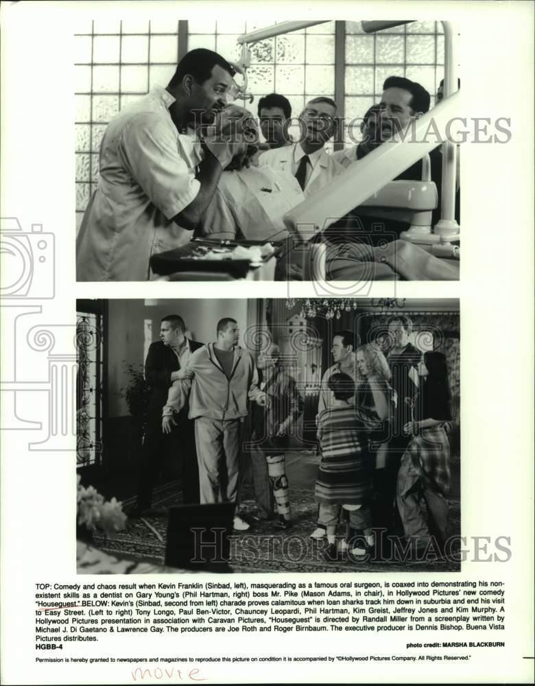 Press Photo Comedian Sinbad stars in the comedy film “Houseguest” – lrp12408