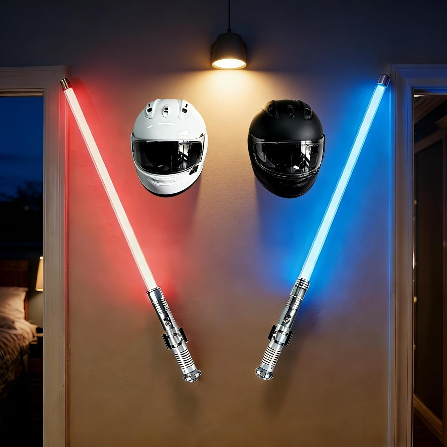 Adjustable Lightsaber Wall Mount Vertical Display Stand Horizontal Light Saber