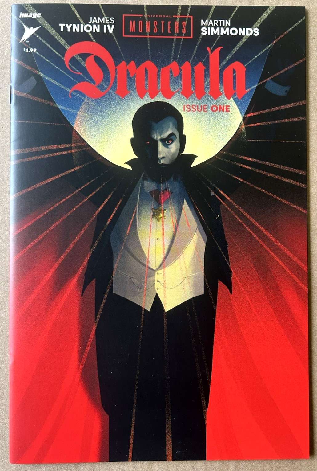 Universal Monsters Dracula #1 Joshua Middleton B Variant Skybound Image 2023 VF+