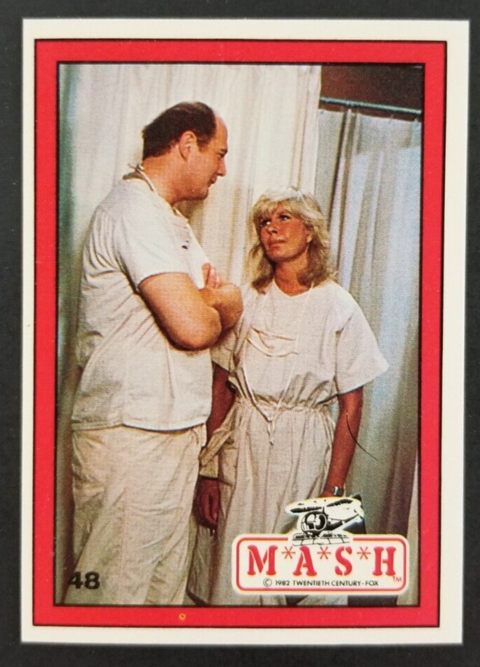 MASH 1982 War Comedy TV Show Topps Card #48 (NM)