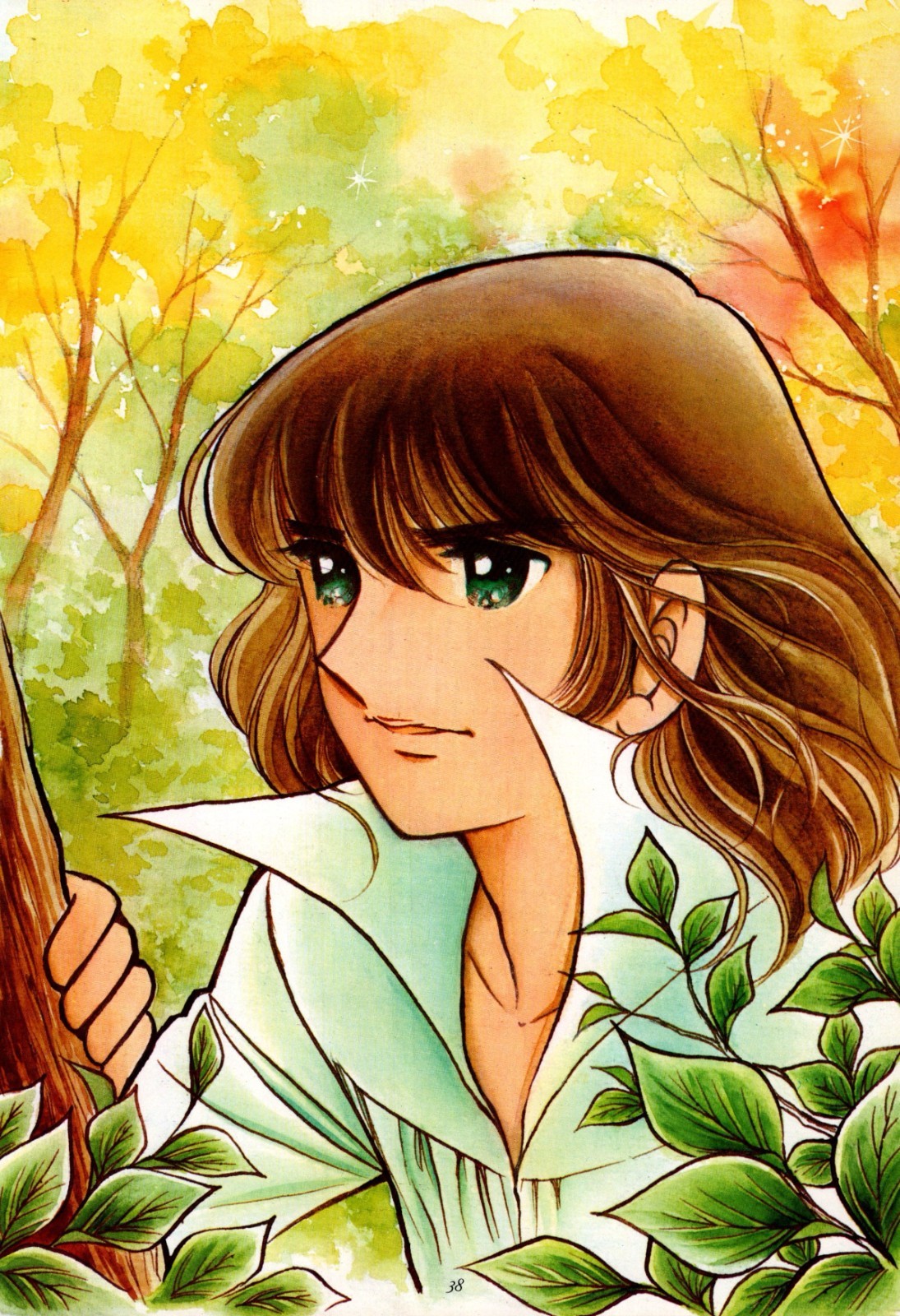 1978 CANDY CANDY Japanese Vintage Poster 11.7″ x 8.25″ (29.5 x 21 cm) #76 READ