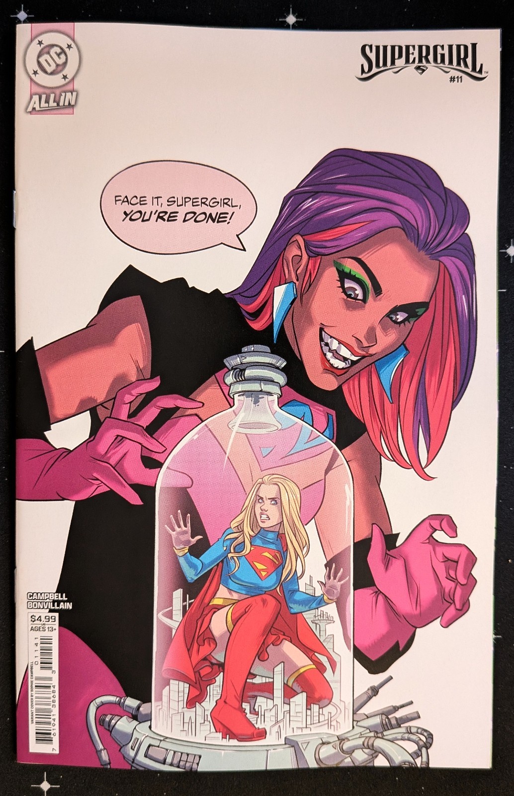 Supergirl #11 Sophie Campbell Card Stock Variant NM