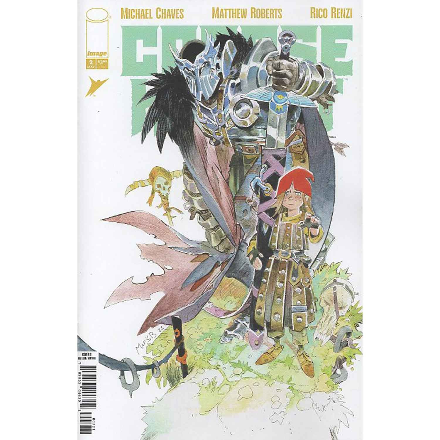 Corpse Knight #2 Cover B Matias Bergara Variant Image Comics